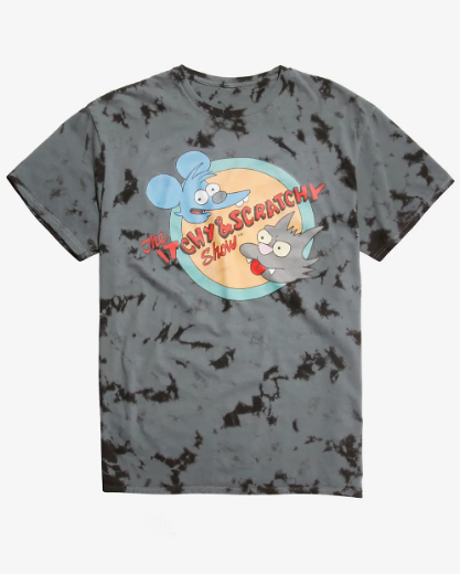itchy and scratchy shirt